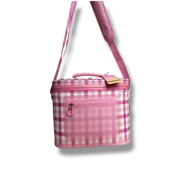 Pink White Gingham Check Cooler by Stoney Clover Lane x Target - Picture 2 of 8